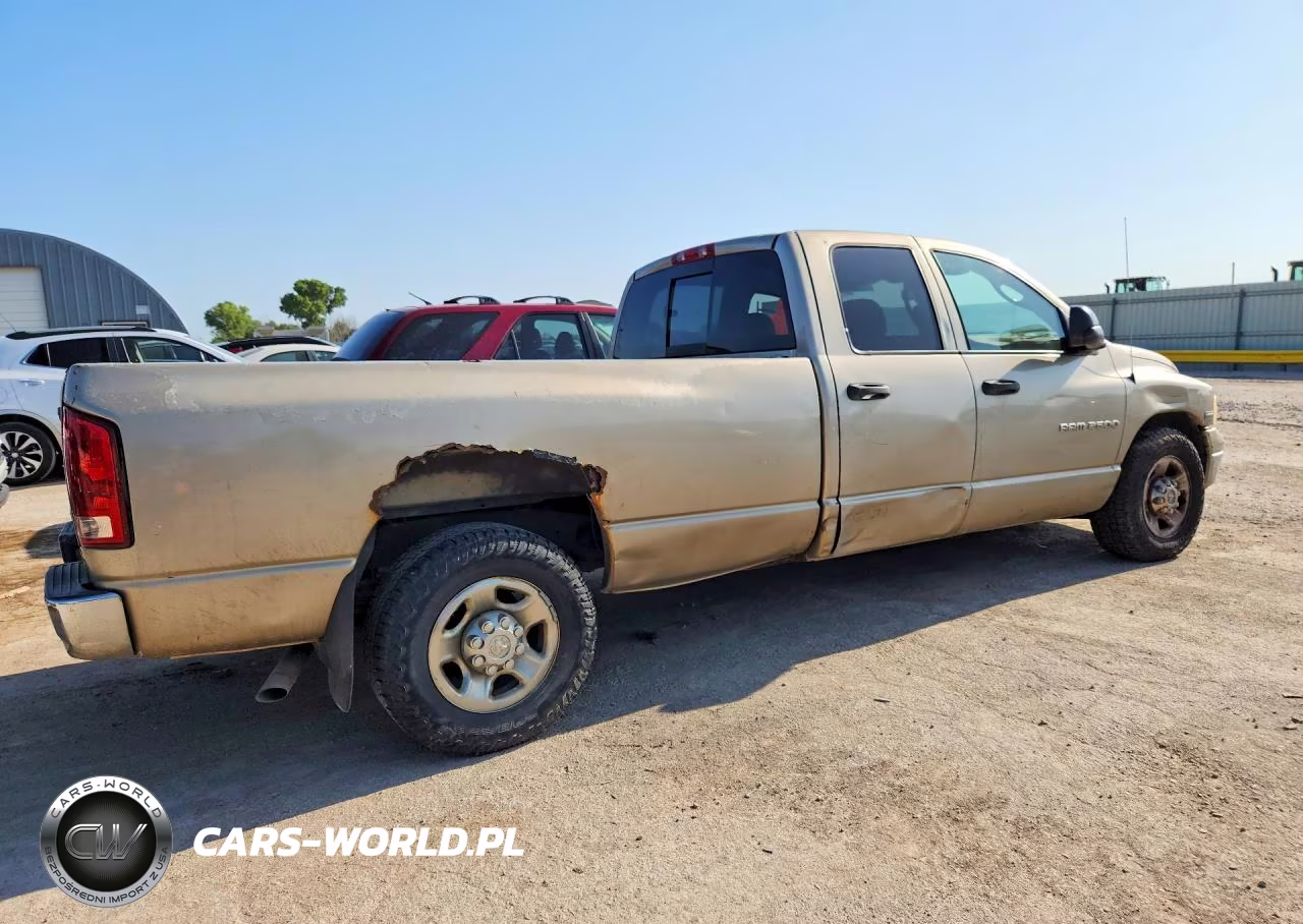 2003 Dodge Ram 2500 St VIN:3D7KA28D23G751244 - 3