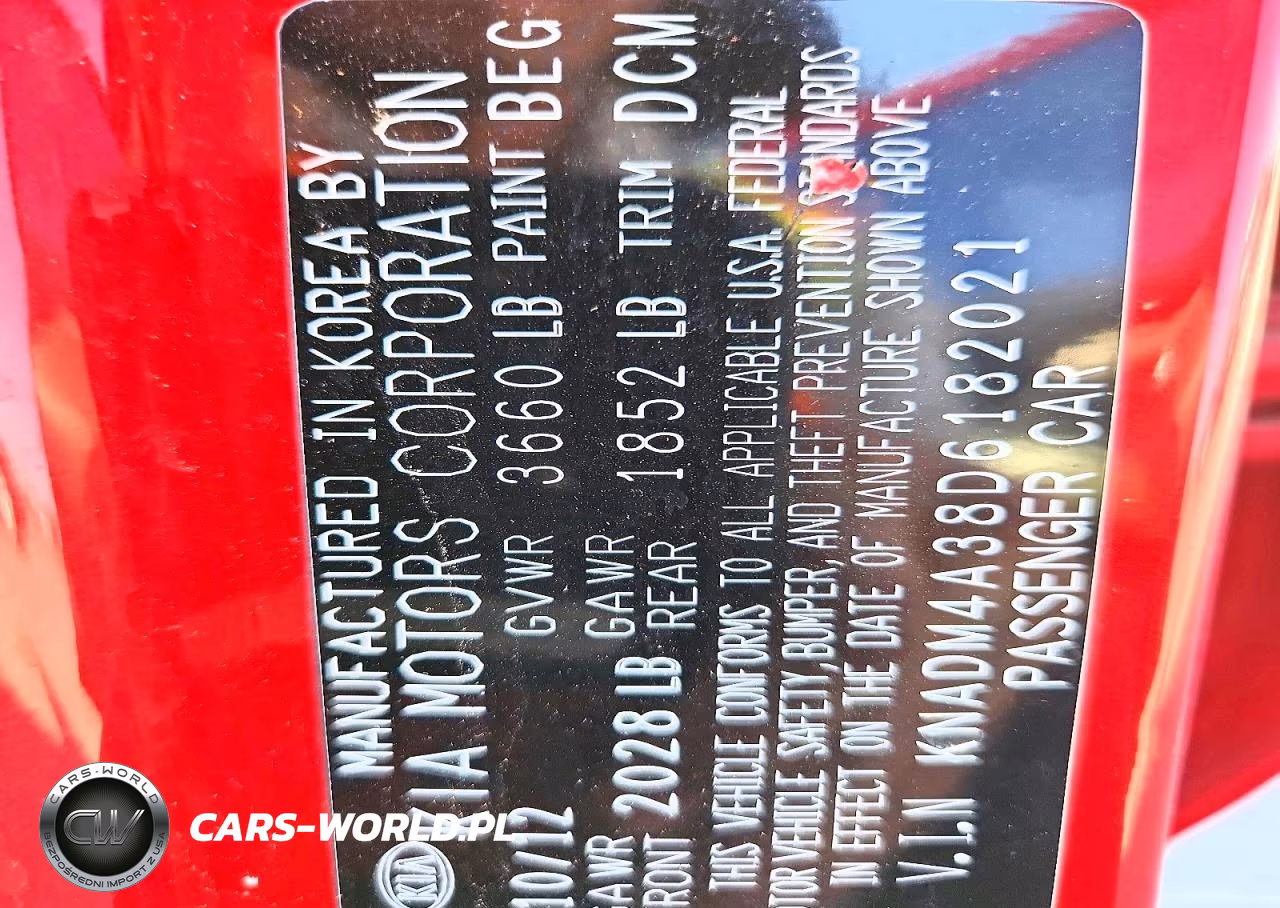2013 Kia Rio Lx VIN:KNADM4A38D6182021 - 12