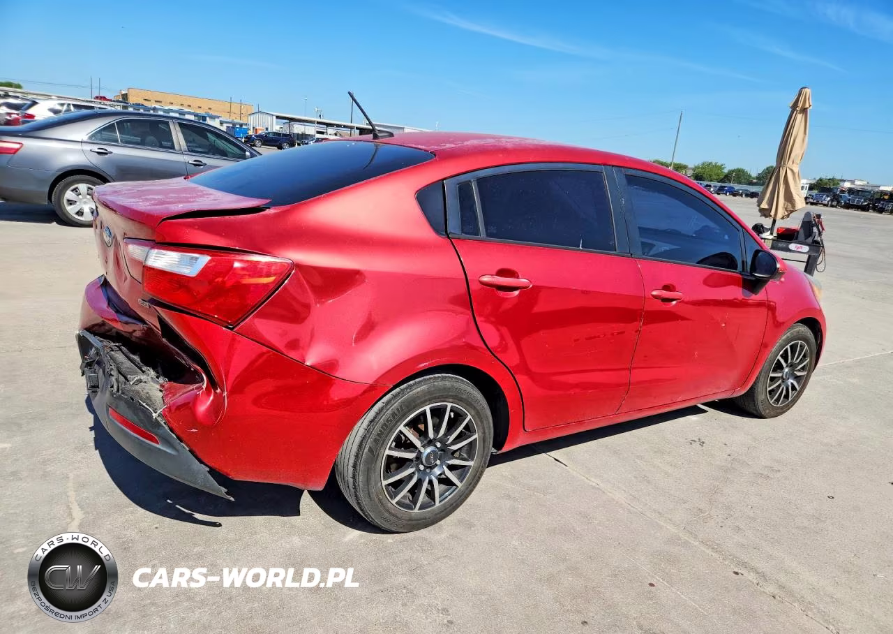 2013 Kia Rio Lx VIN:KNADM4A38D6182021 - 3