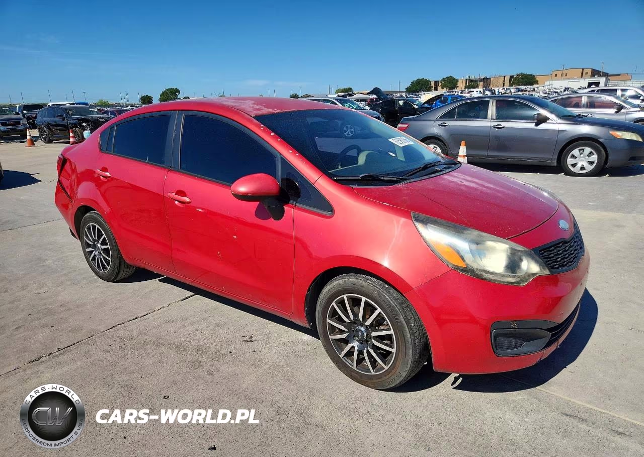 2013 Kia Rio Lx VIN:KNADM4A38D6182021 - 4