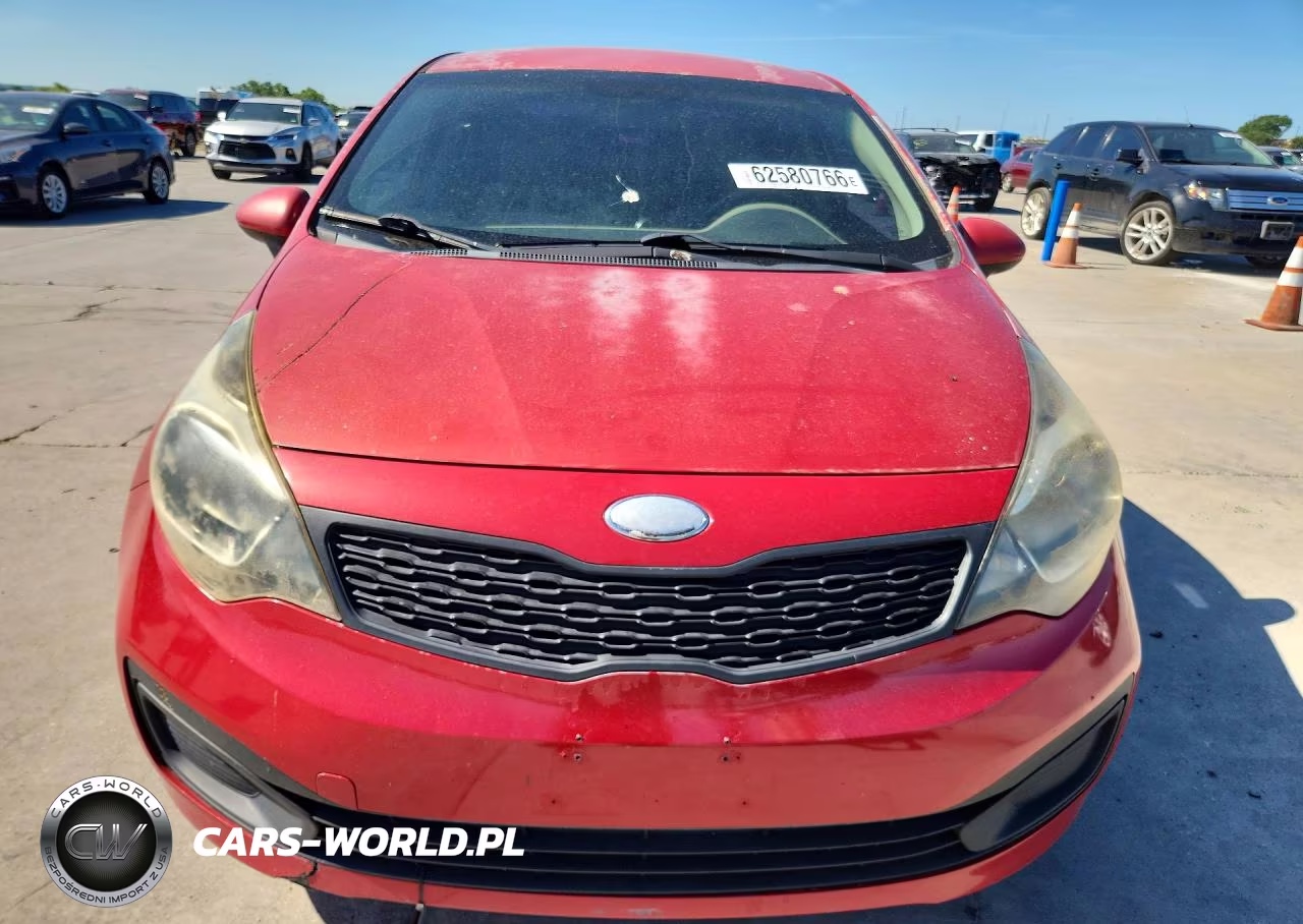 2013 Kia Rio Lx VIN:KNADM4A38D6182021 - 5