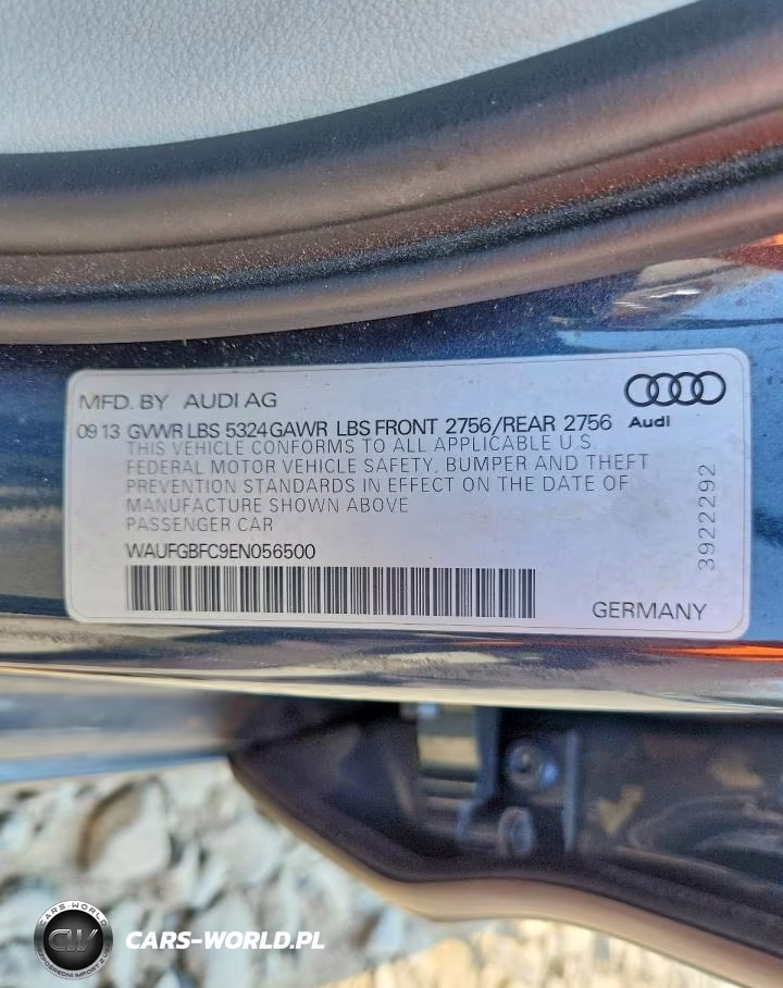 2014 Audi A6 Premium Plus VIN:WAUFGBFC9EN056500 - 13
