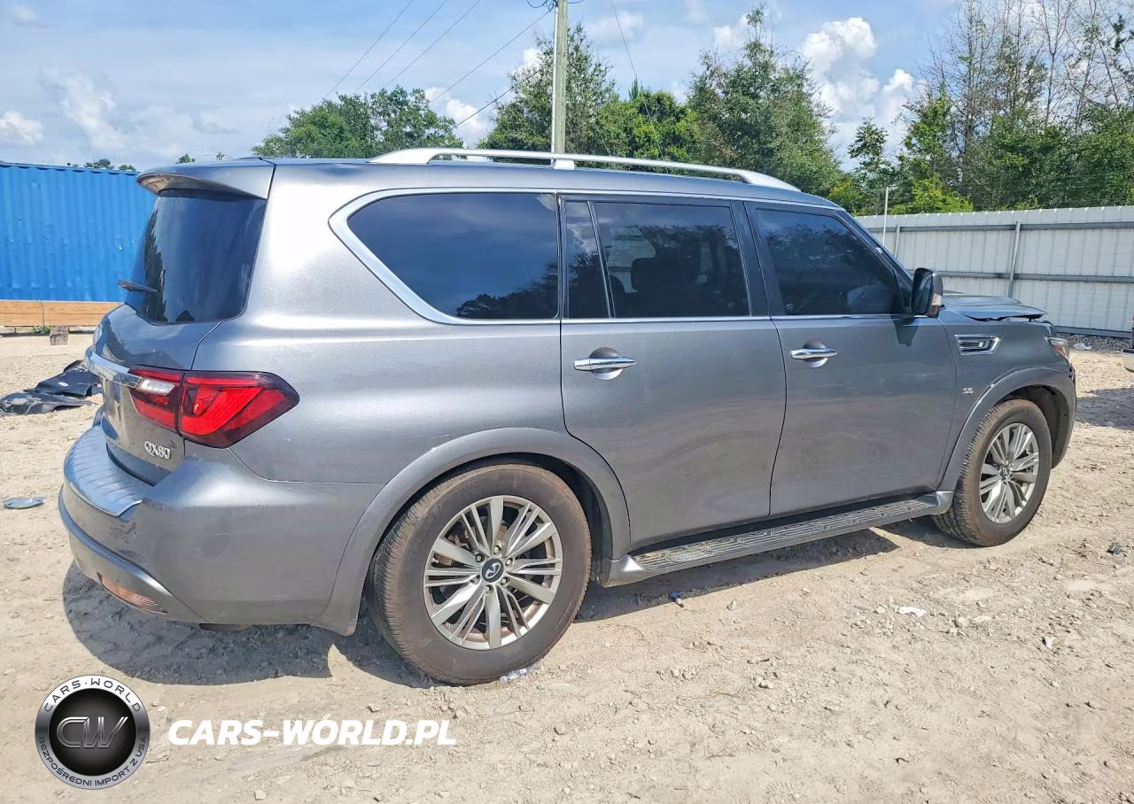 2018 Infiniti Qx80 Base VIN:JN8AZ2NE2J9193103 - 3