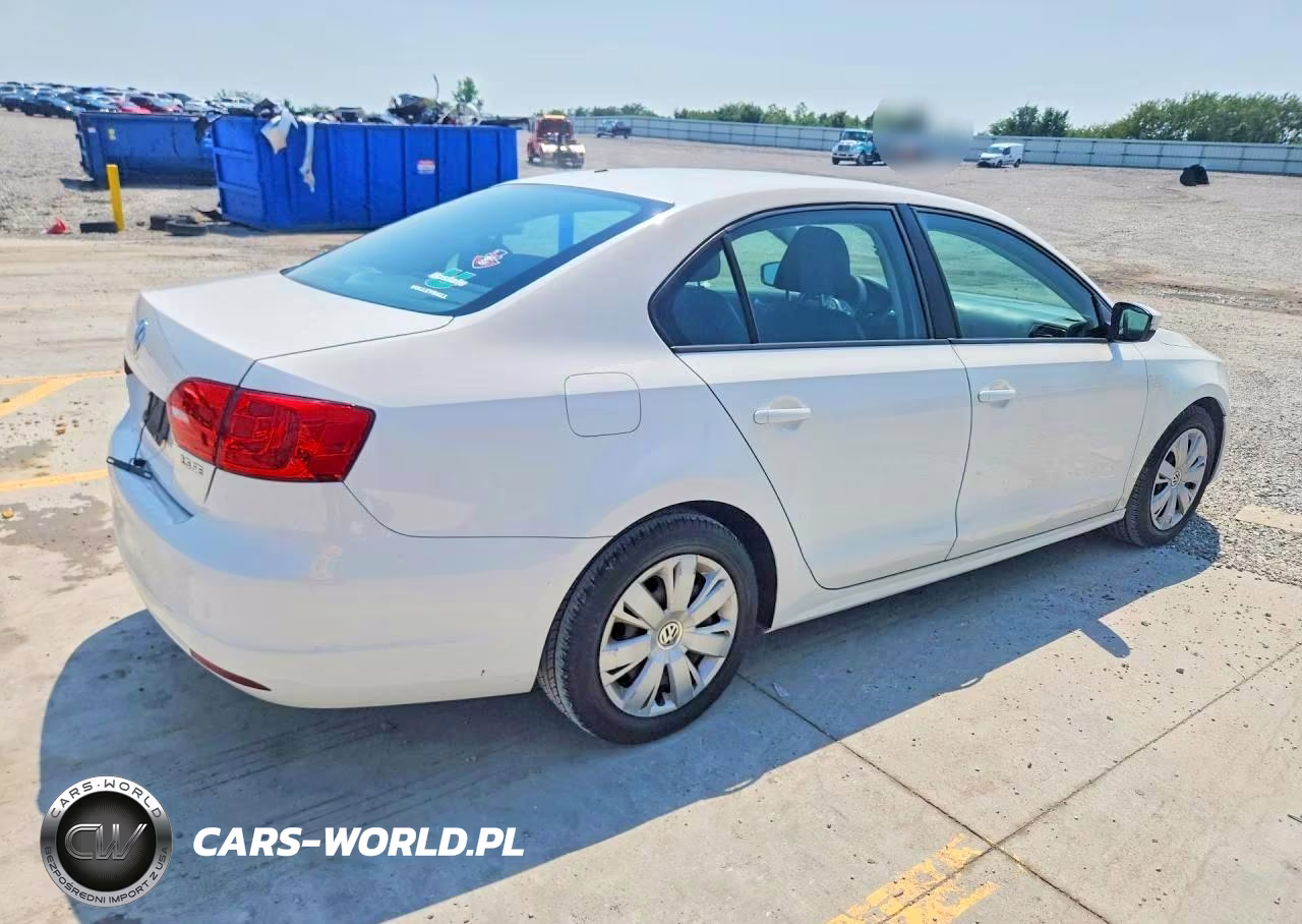 2012 Volkswagen Jetta Se VIN:3VWDX7AJ7CM403047 - 3
