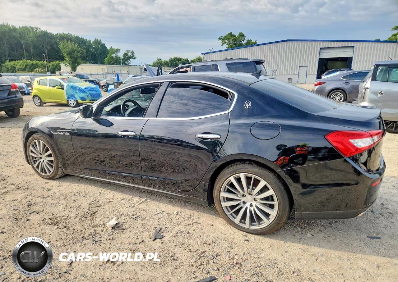 2016 Maserati Ghibli VIN:ZAM57XSA7G1177760 - 2