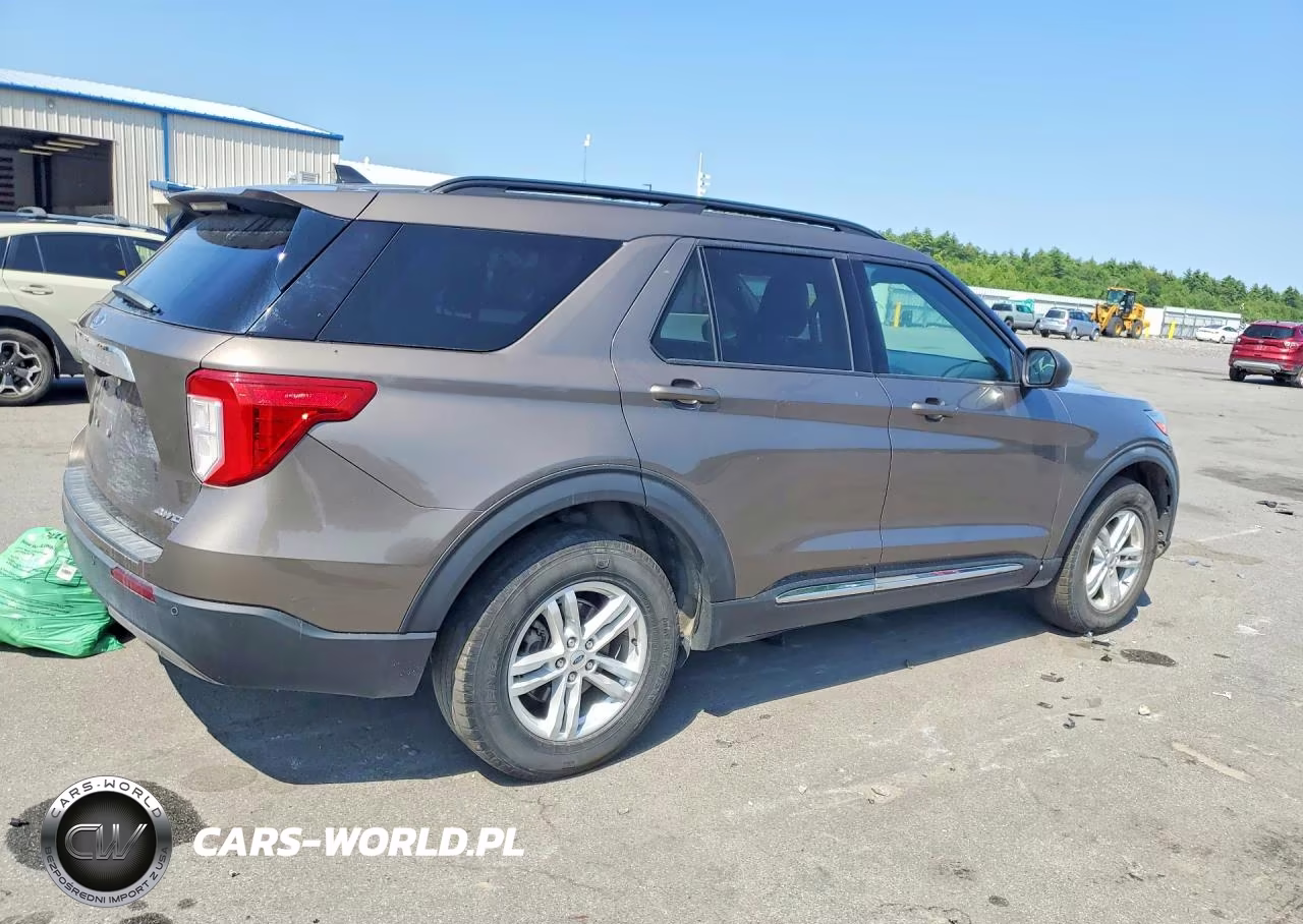 2021 Ford Explorer Xlt VIN:1FMSK8DH4MGA25512 - 3
