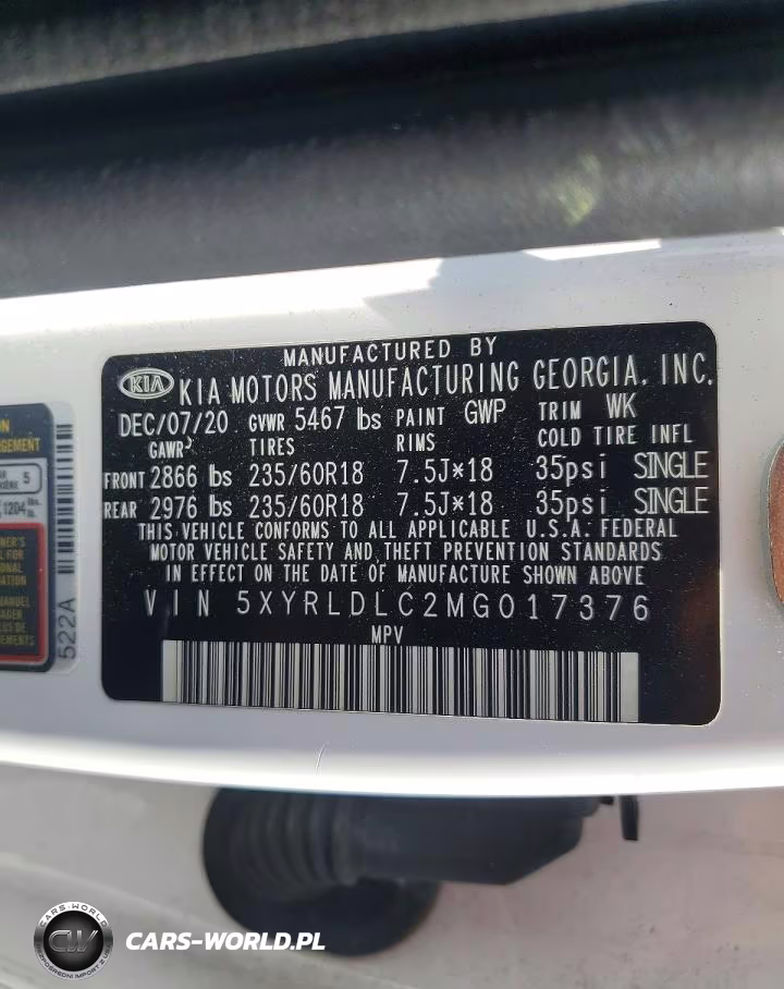 2021 Kia Sorento S VIN:5XYRLDLC2MG017376 - 13