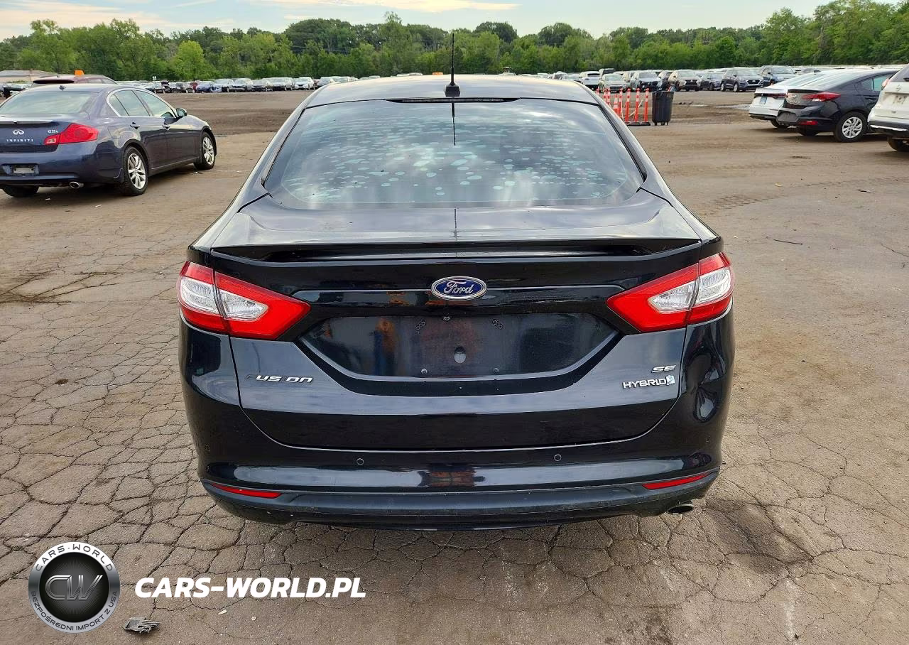 2013 Ford Fusion Se Hybrid VIN:3FA6P0LU1DR201194 - 6