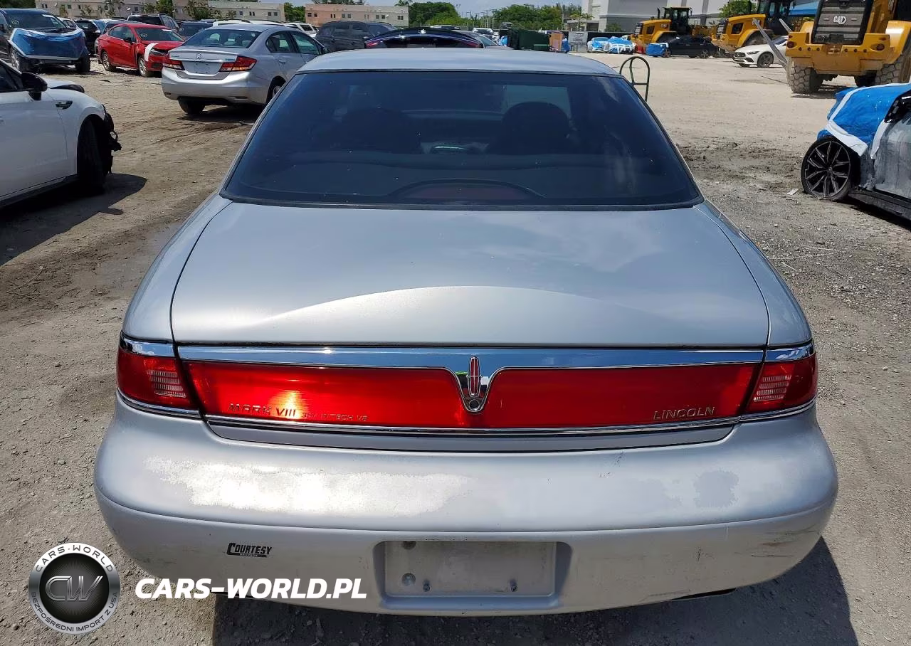 1998 Lincoln Mark Viii VIN:1LNFM91V6WY606504 - 6