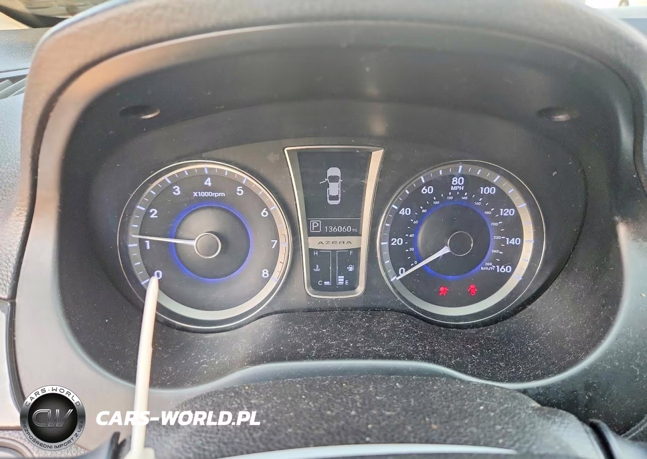 2012 Hyundai Azera Base VIN:KMHFH4JG3CA175388 - 9