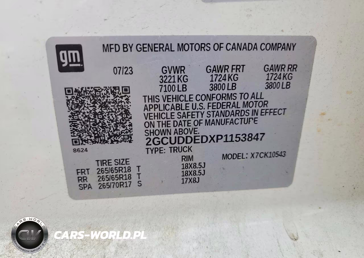 2023 Chevrolet Silverado K1500 Lt VIN:2GCUDDEDXP1153847 - 12
