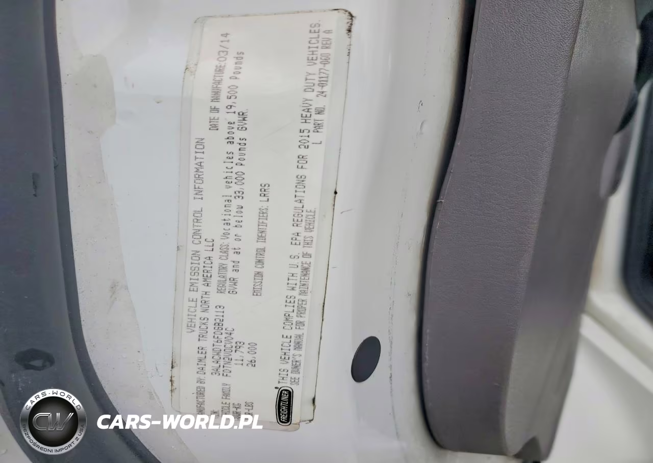 2015 Freightliner Business Class M2 Refrigerated Box Truck VIN:3ALACWDT6FDGB2113 - 13