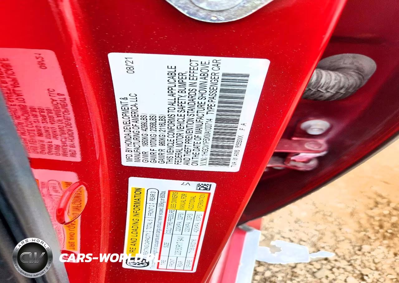 2021 Honda Accord Exl VIN:1HGCV1F5XMA100714 - 12