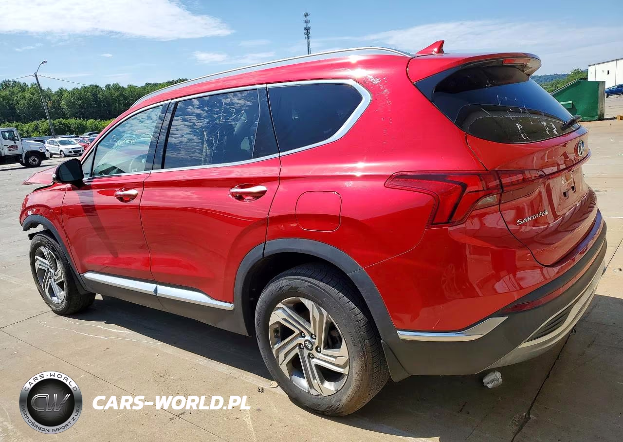 2021 Hyundai Santa Fe Sel VIN:5NMS6DAJ3MH372010 - 2