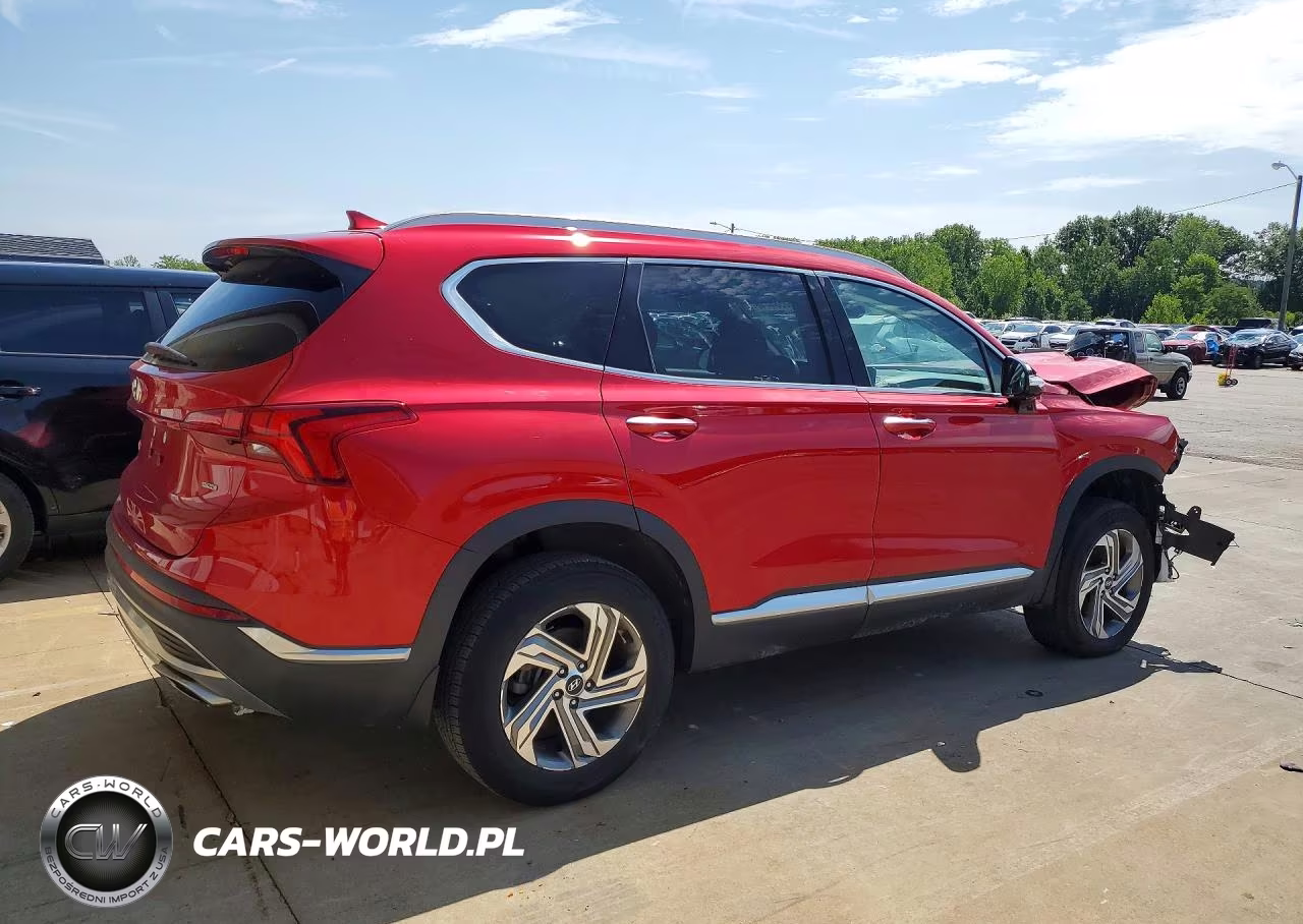 2021 Hyundai Santa Fe Sel VIN:5NMS6DAJ3MH372010 - 3