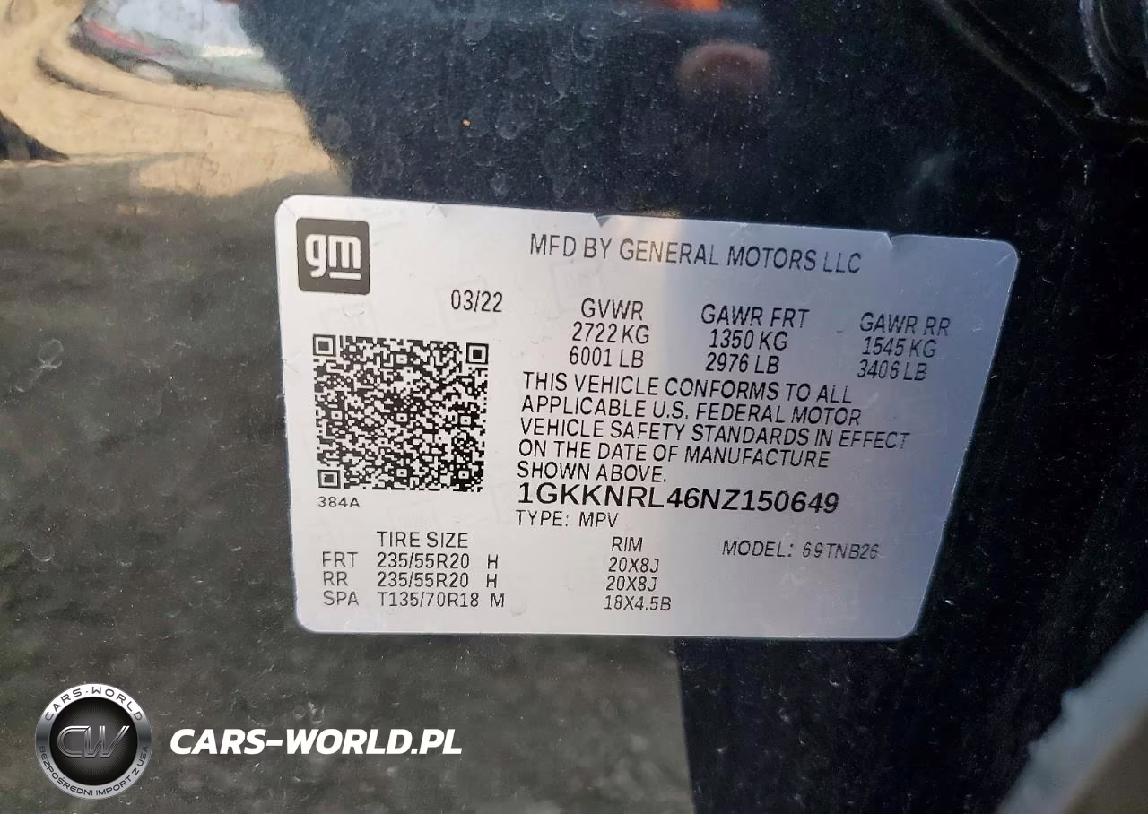 2022 GMC Acadia Sle VIN:1GKKNRL46NZ150649 - 13