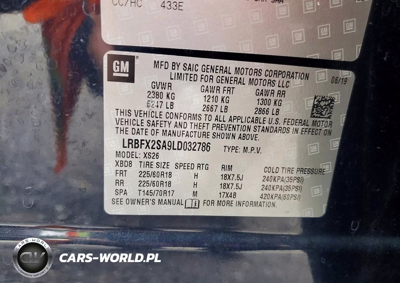 2020 Buick Envision Essence VIN:LRBFX2SA9LD032786 - 13