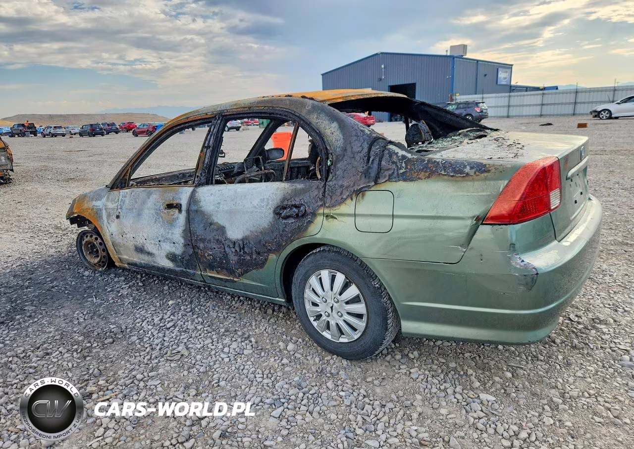 2004 Honda Civic Gx VIN:1HGEN26594L000056 - 2