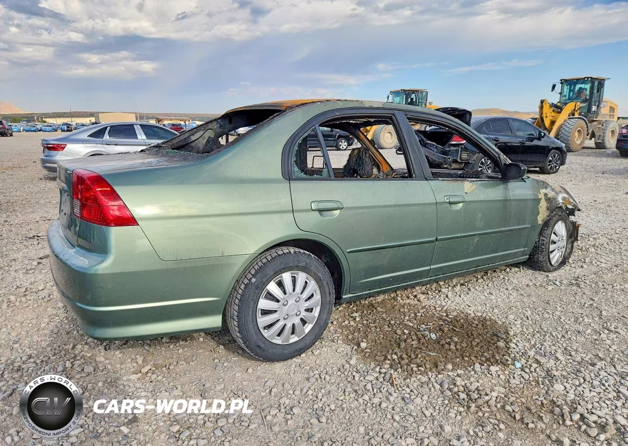 2004 Honda Civic Gx VIN:1HGEN26594L000056 - 3