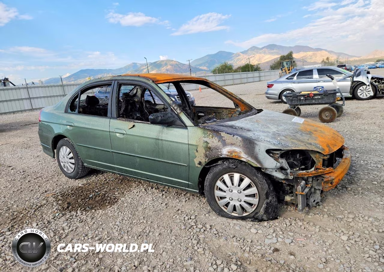 2004 Honda Civic Gx VIN:1HGEN26594L000056 - 4