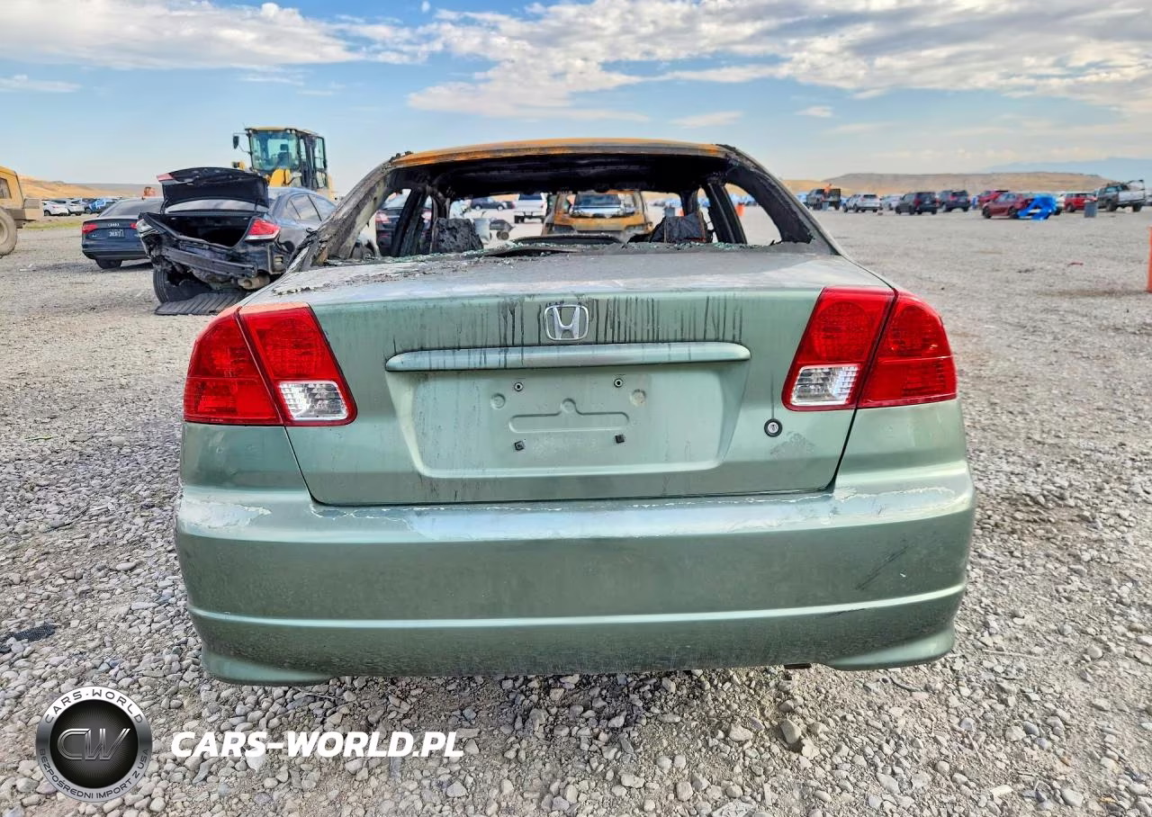 2004 Honda Civic Gx VIN:1HGEN26594L000056 - 6