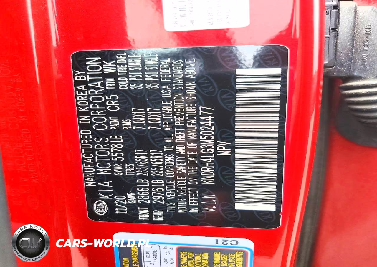 2021 Kia Sorento Ex VIN:KNDRH4LG3M5024477 - 13