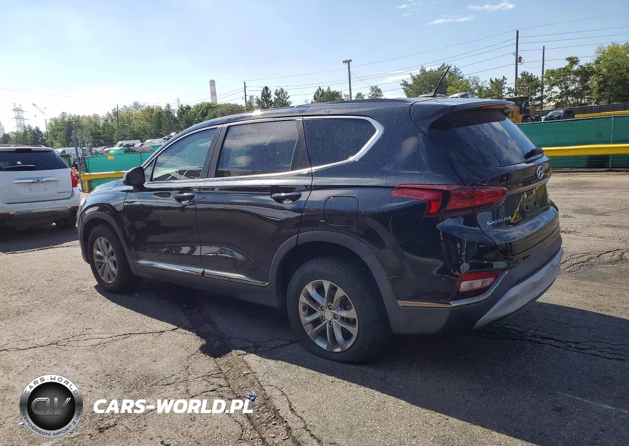 2019 Hyundai Santa Fe Se VIN:5NMS2CAD2KH106670 - 2