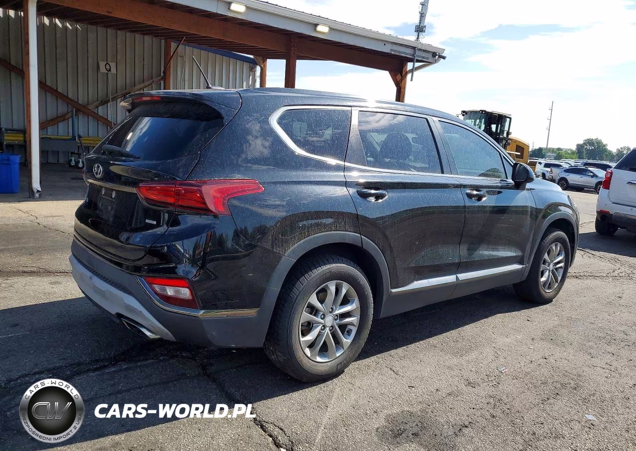 2019 Hyundai Santa Fe Se VIN:5NMS2CAD2KH106670 - 3