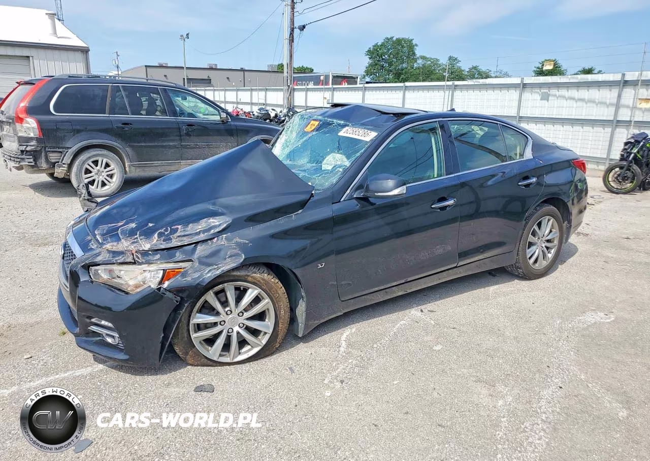 2014 Infiniti Q50 Base VIN:JN1BV7AR7EM707969 - 1