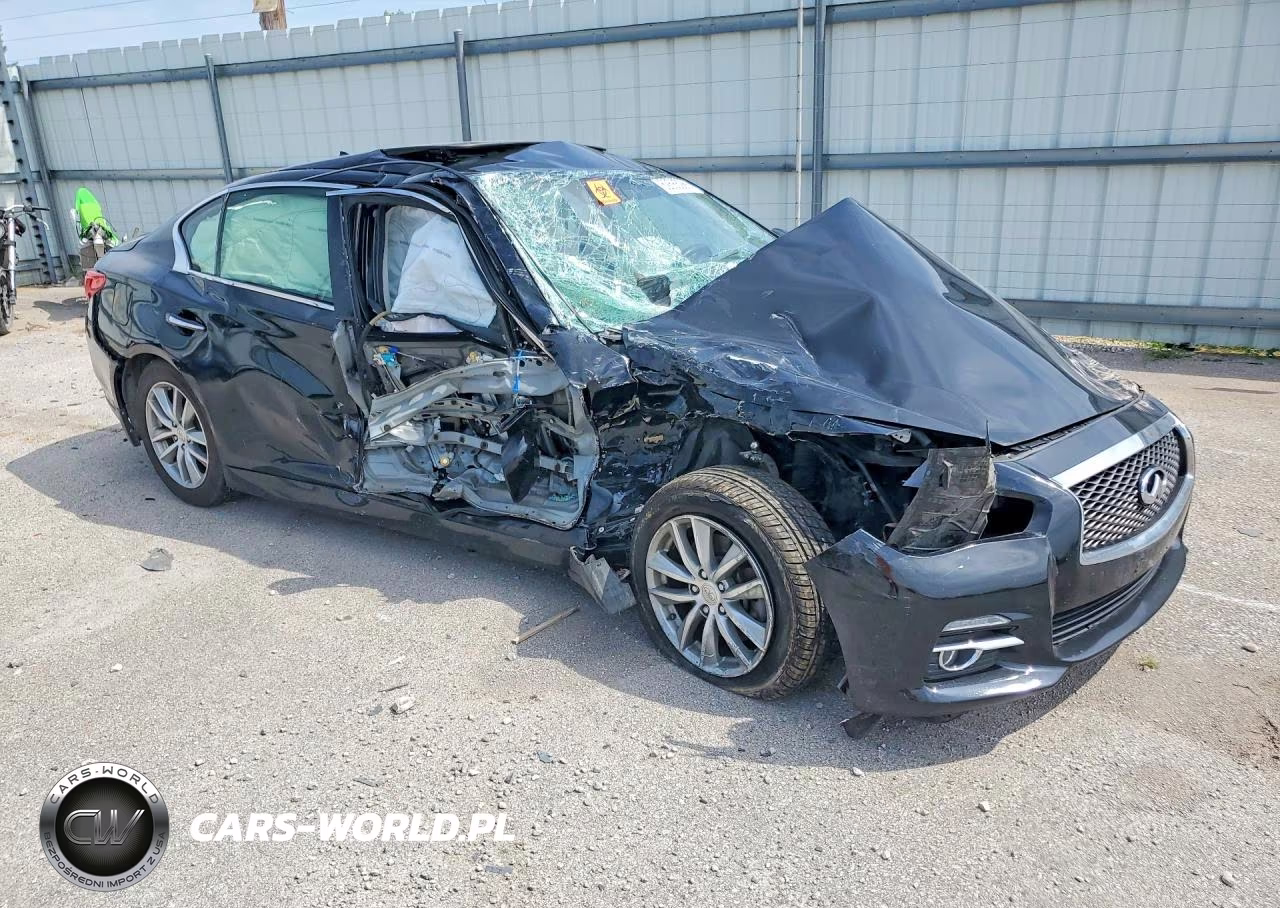 2014 Infiniti Q50 Base VIN:JN1BV7AR7EM707969 - 4