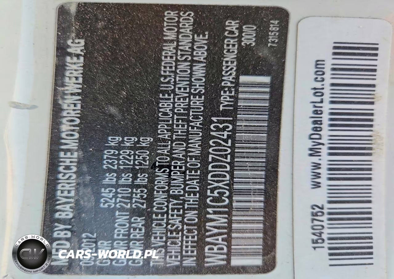 2013 BMW 650 Xi VIN:WBAYM1C5XDDZ02431 - 13