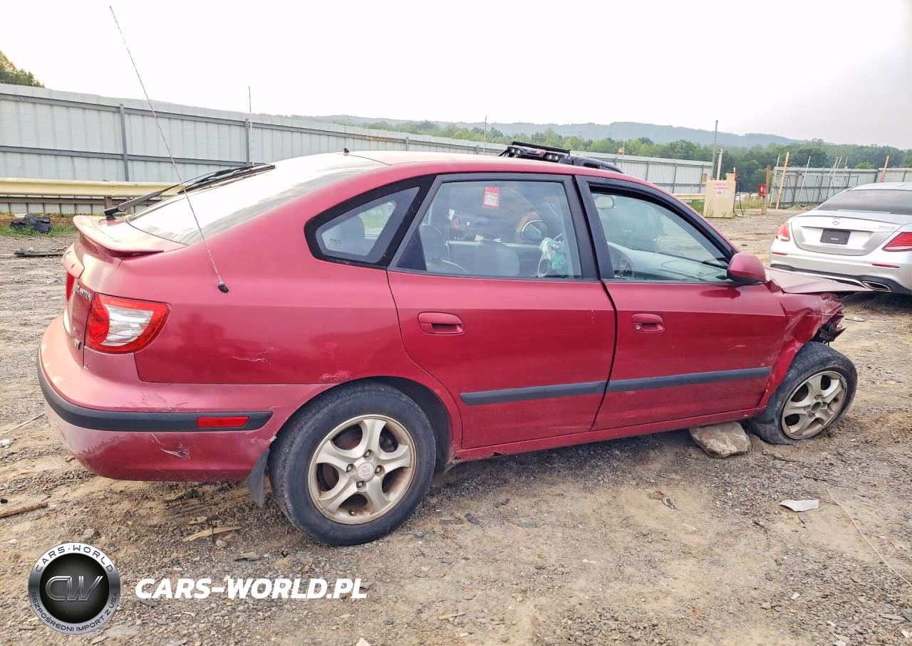 2006 Hyundai Elantra Gls VIN:KMHDN56D46U182342 - 3