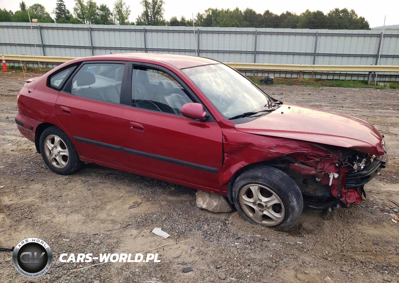 2006 Hyundai Elantra Gls VIN:KMHDN56D46U182342 - 4
