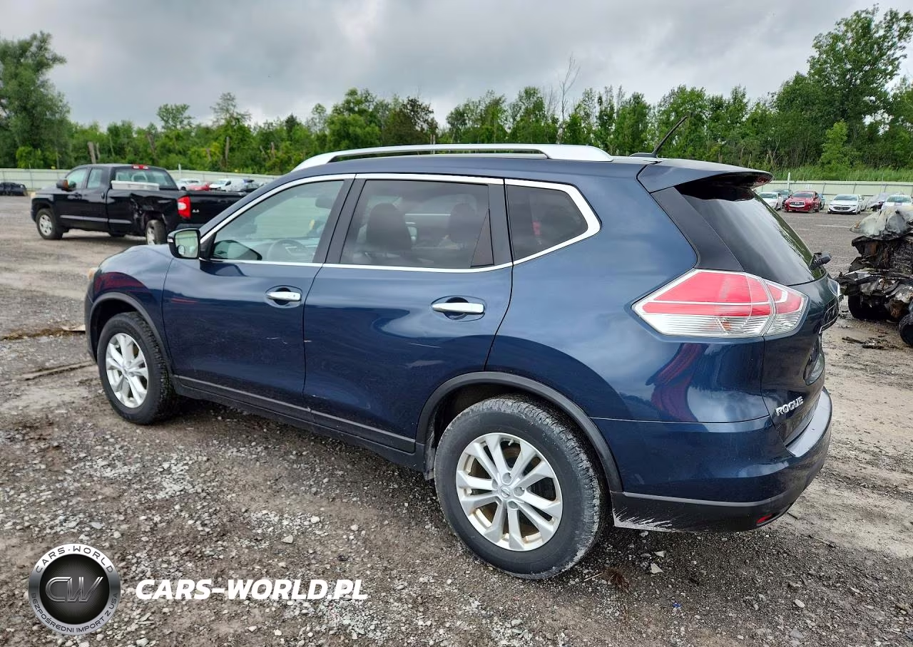 2015 Nissan Rogue Sv VIN:KNMAT2MV8FP544551 - 2