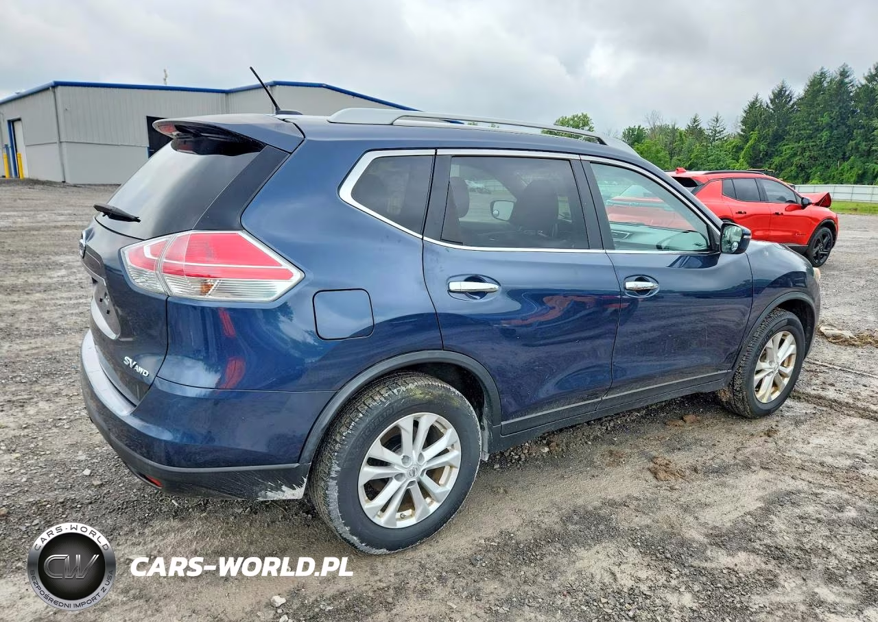 2015 Nissan Rogue Sv VIN:KNMAT2MV8FP544551 - 3
