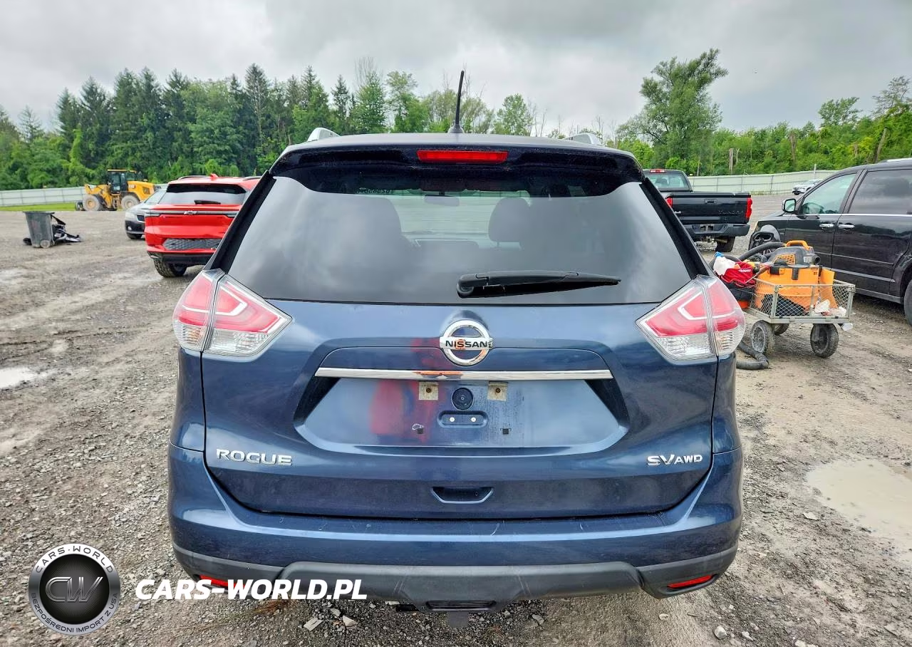 2015 Nissan Rogue Sv VIN:KNMAT2MV8FP544551 - 6