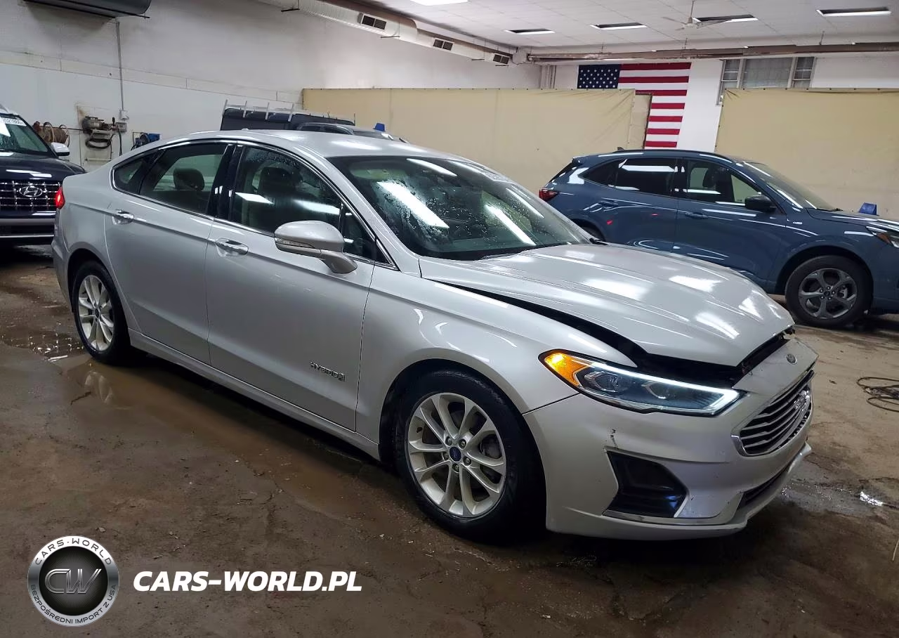 2019 Ford Fusion Sel VIN:3FA6P0MU5KR137365 - 4