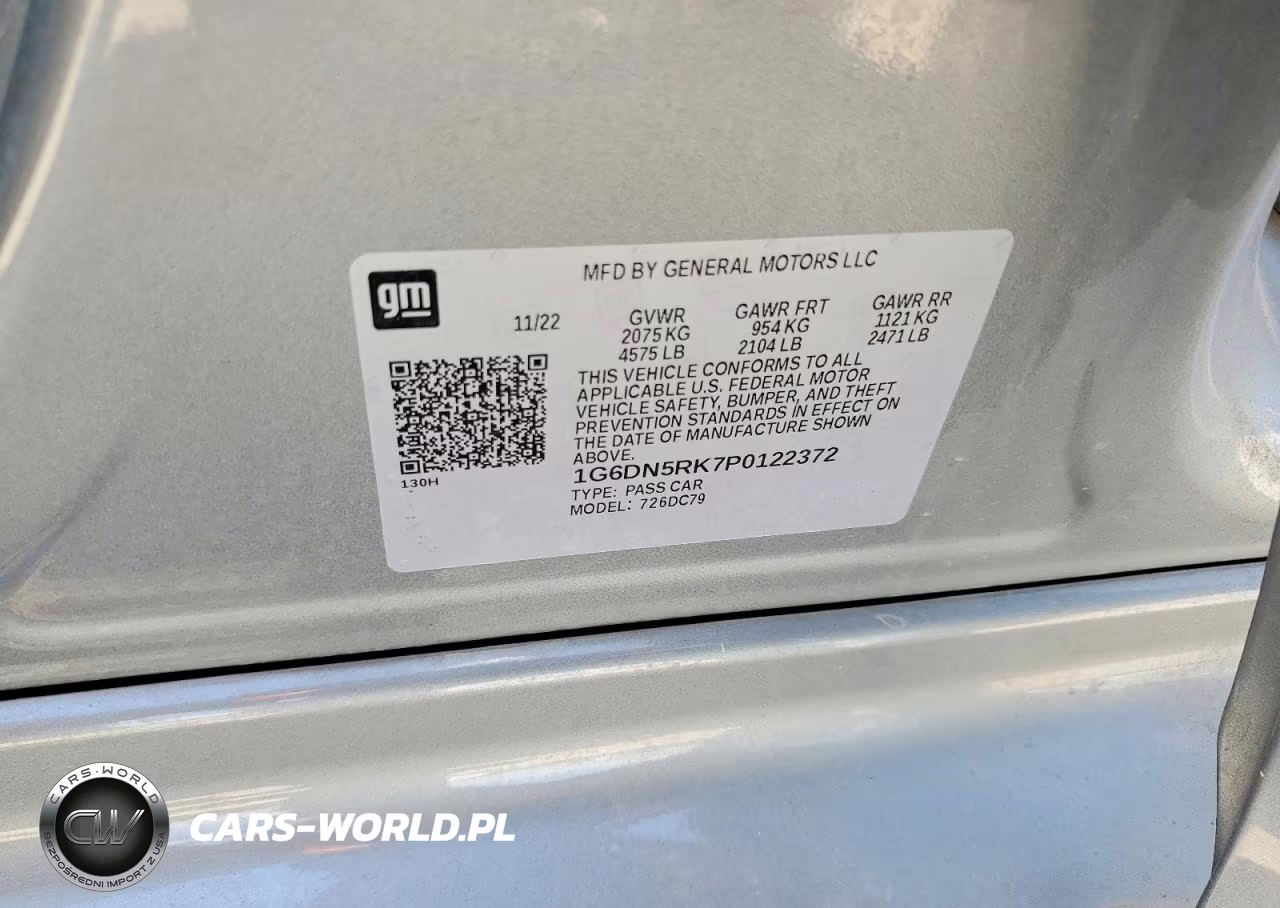2023 Cadillac Ct5 Premium Luxury VIN:1G6DN5RK7P0122372 - 12