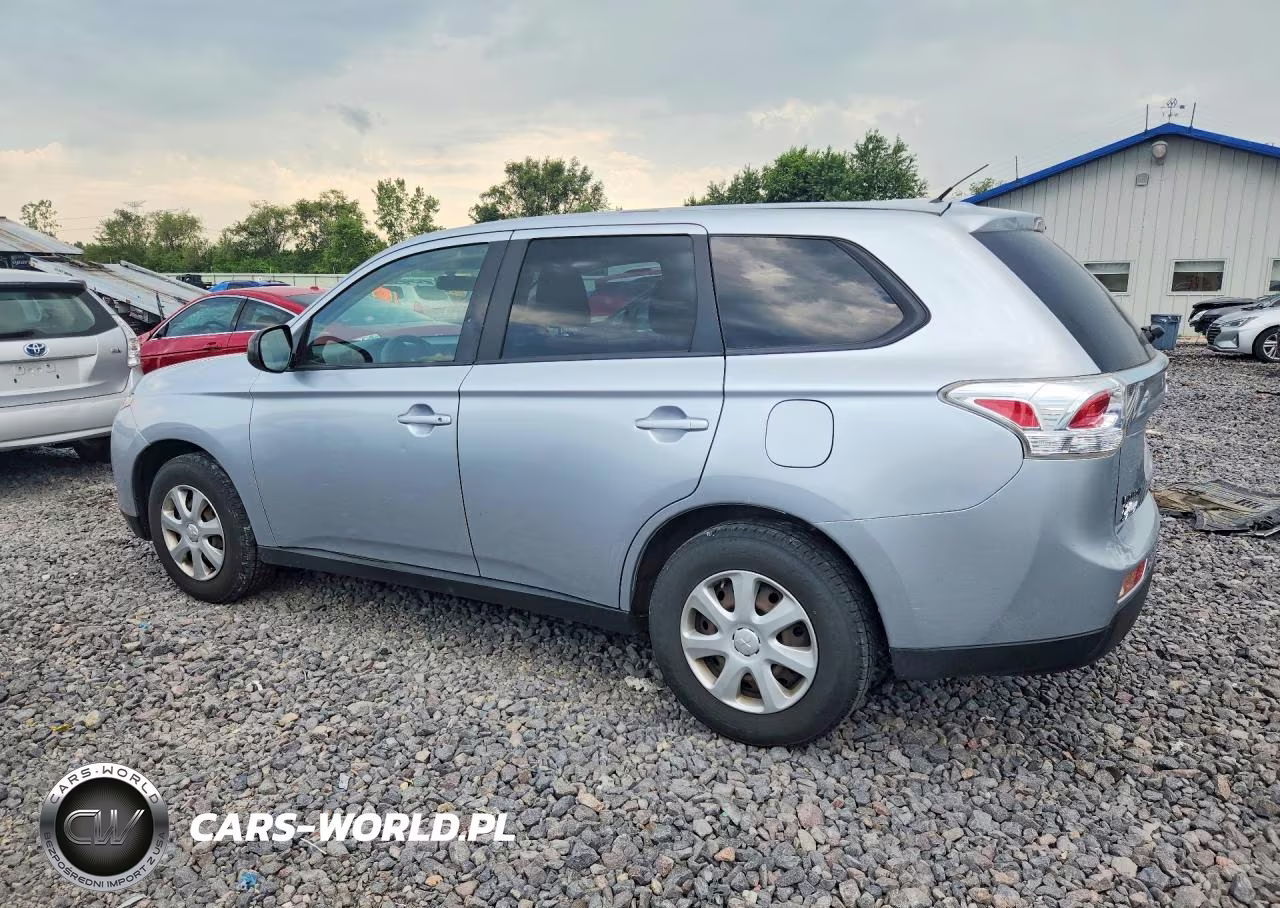 2014 Mitsubishi Outlander Es VIN:JA4AD2A37EZ008204 - 2