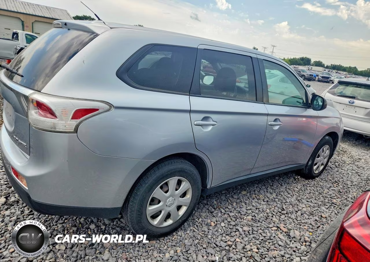 2014 Mitsubishi Outlander Es VIN:JA4AD2A37EZ008204 - 3