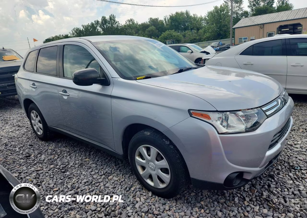 2014 Mitsubishi Outlander Es VIN:JA4AD2A37EZ008204 - 4
