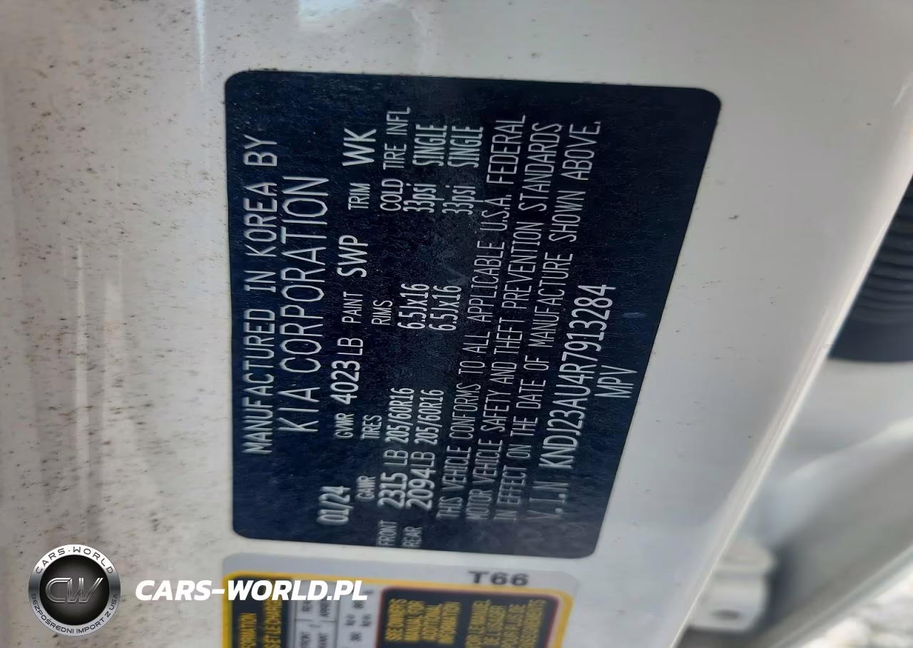 2024 Kia Soul Lx VIN:KNDJ23AU4R7913284 - 12