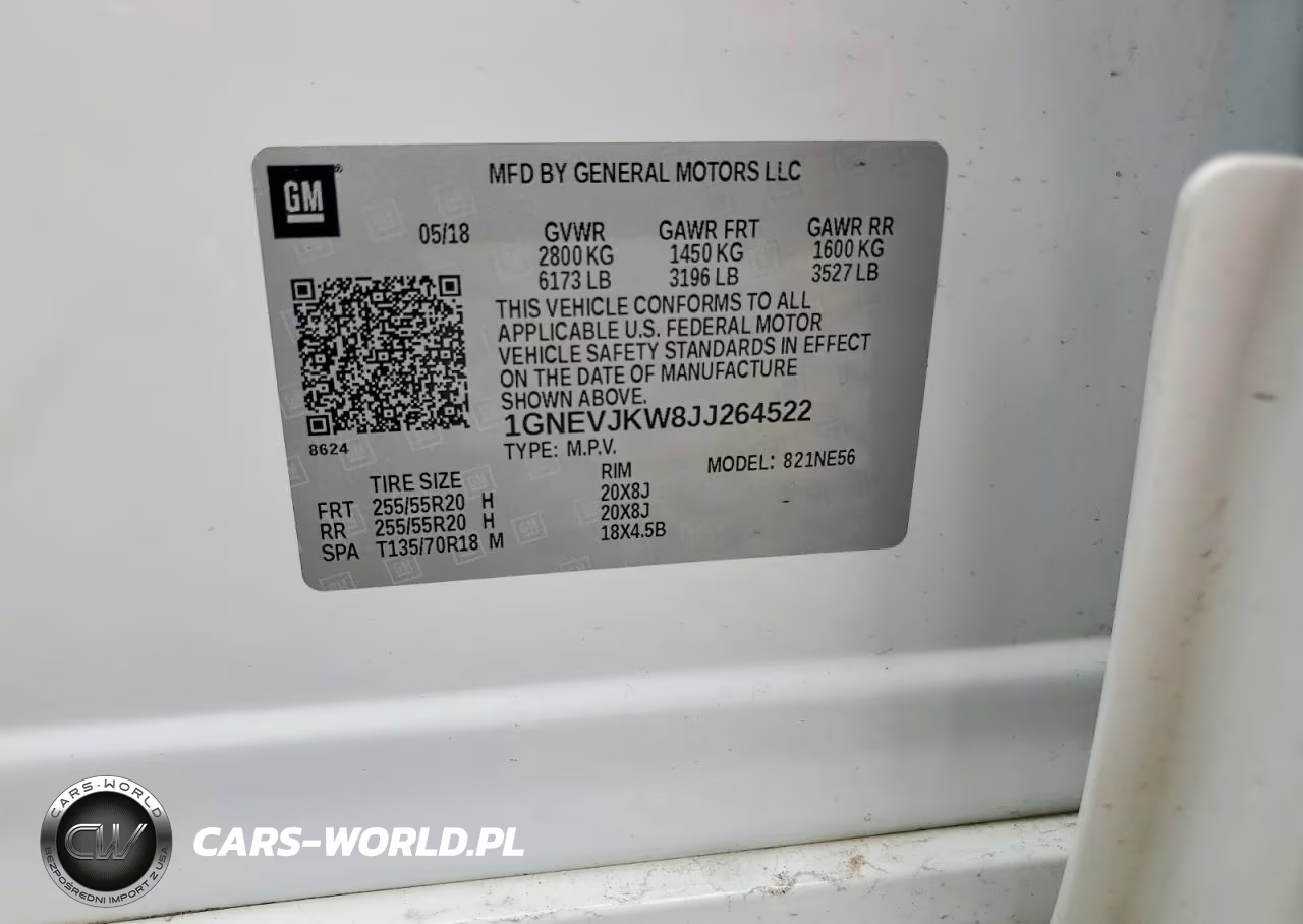 2018 Chevrolet Traverse Premier VIN:1GNEVJKW8JJ264522 - 13