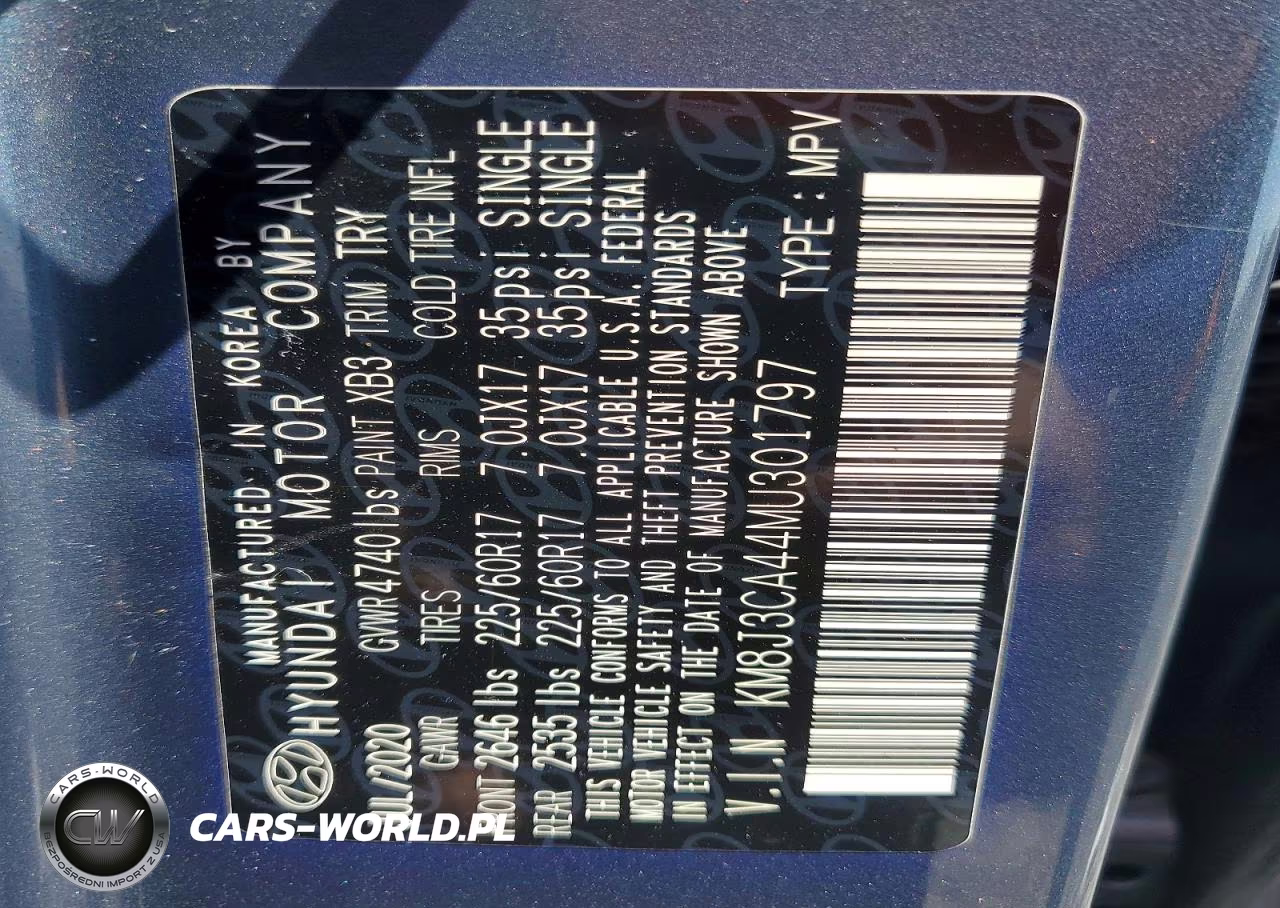 2021 Hyundai Tucson Value VIN:KM8J3CA44MU301797 - 14