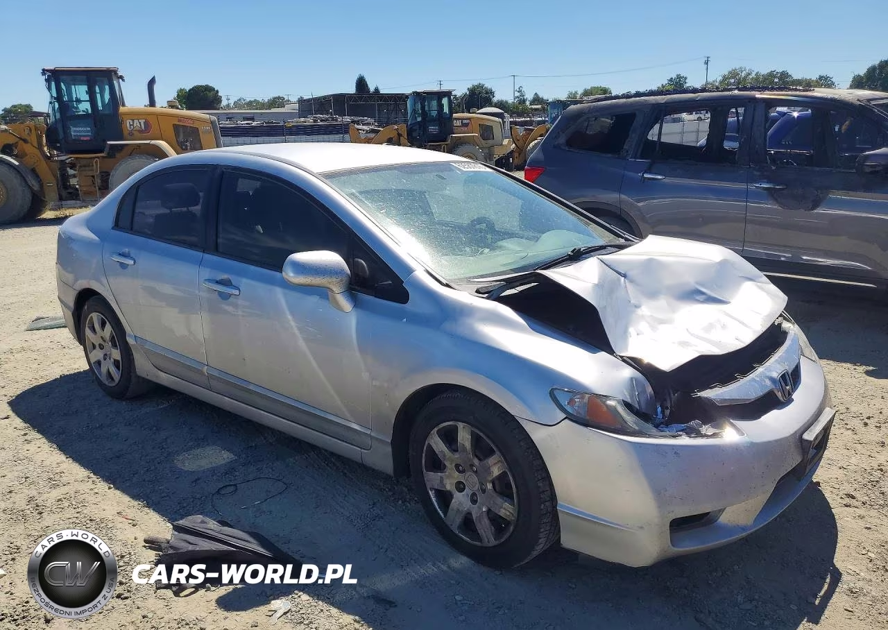2010 Honda Civic Lx VIN:2HGFA1F53AH586109 - 4