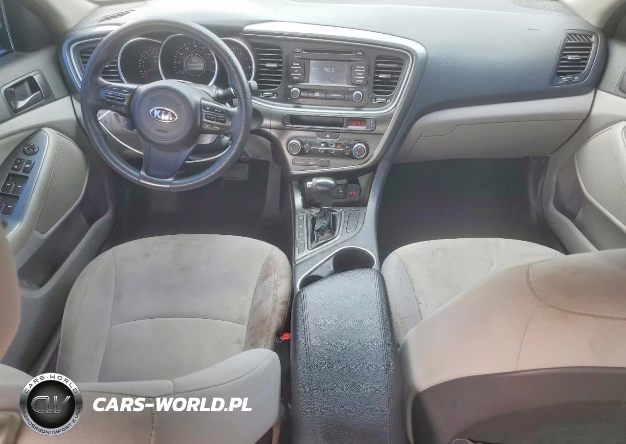 2015 Kia Optima Lx VIN:KNAGM4A70F5584186 - 8