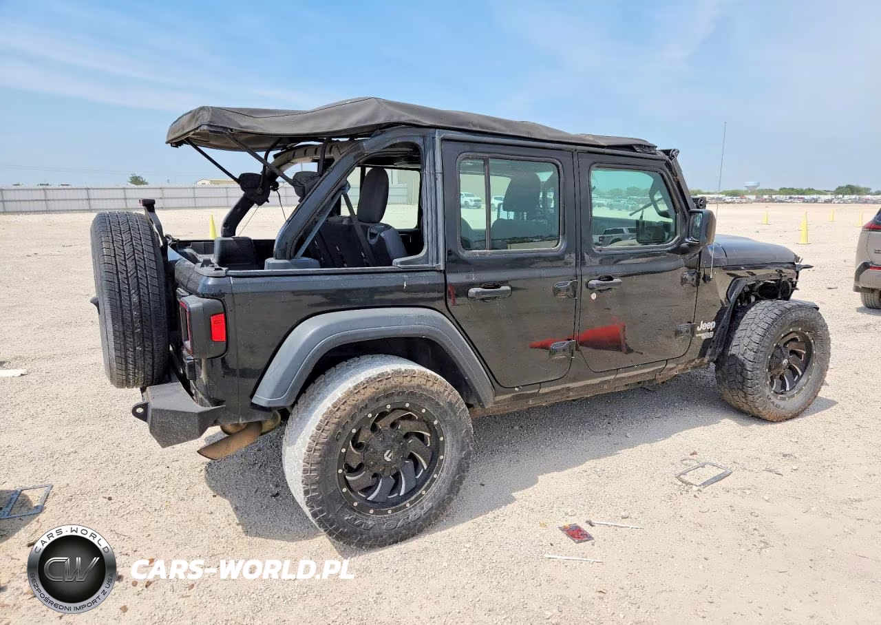 2018 Jeep Wrangler Unlimited Sport VIN:1C4HJXDG9JW136397 - 3