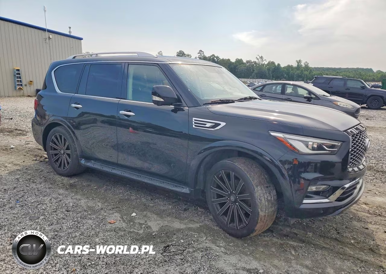 2021 Infiniti Qx80 Luxe VIN:JN8AZ2AF9M9716958 - 4