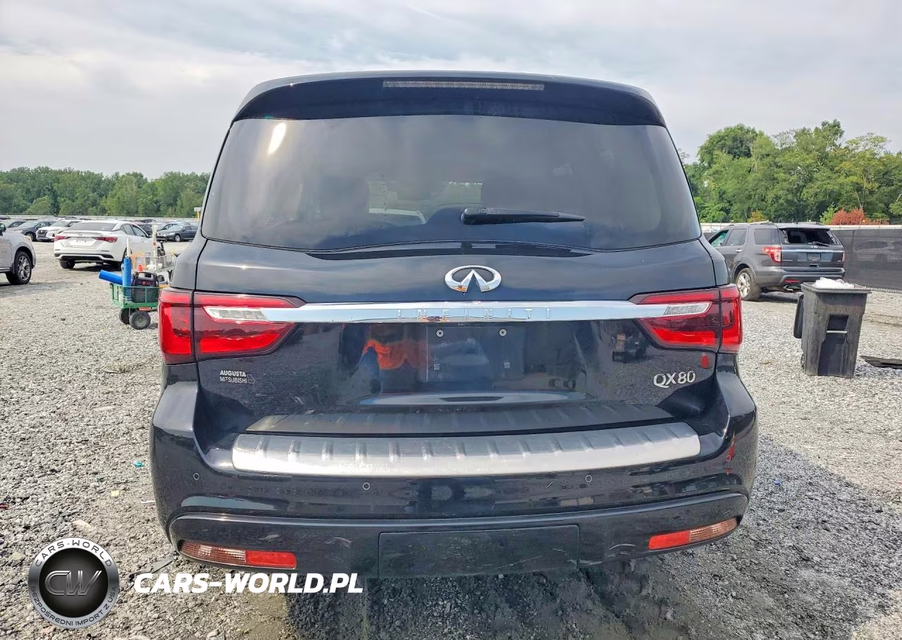 2021 Infiniti Qx80 Luxe VIN:JN8AZ2AF9M9716958 - 6