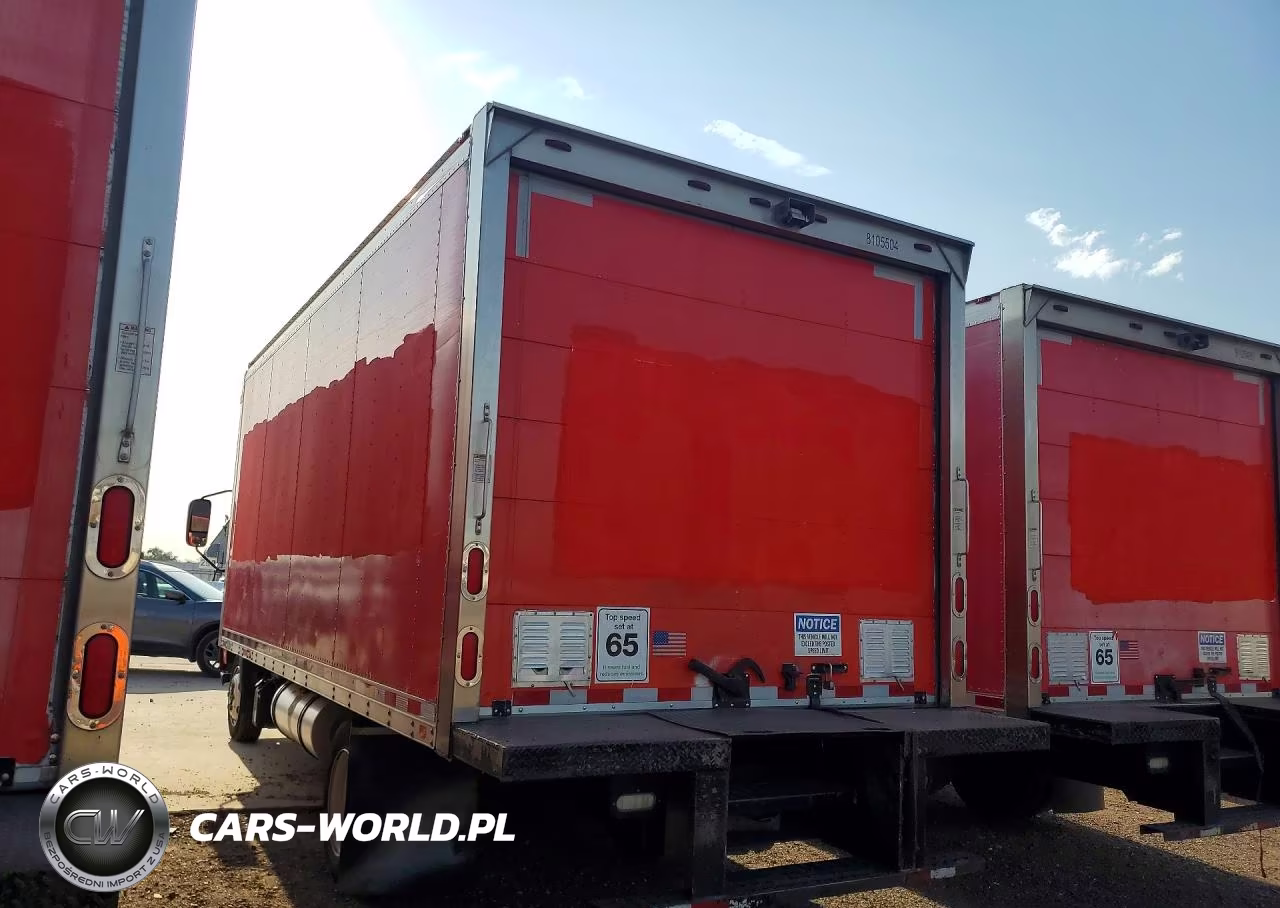 2018 Hino 195 Box Truck VIN:JHHSDM2H0JK006410 - 2